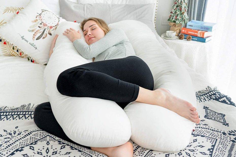 NiDream Bedding Premium Pregnancy Pillow U Shaped